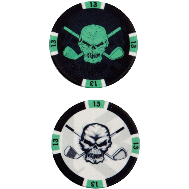 black poker chips 
