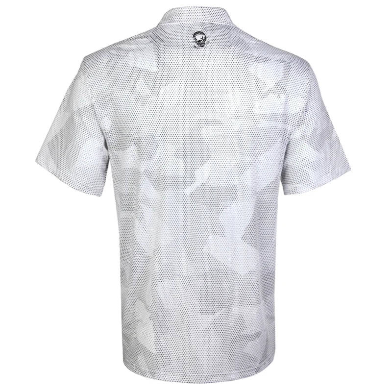 white rogue golf polo